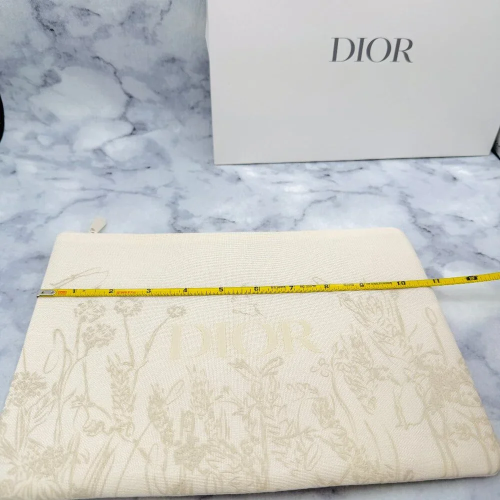 DIOR Beauty Set-Nude Floral Pouch,Primer,Mascara,Rouge,Serum,EDP-6pc-BOXED-NEW
